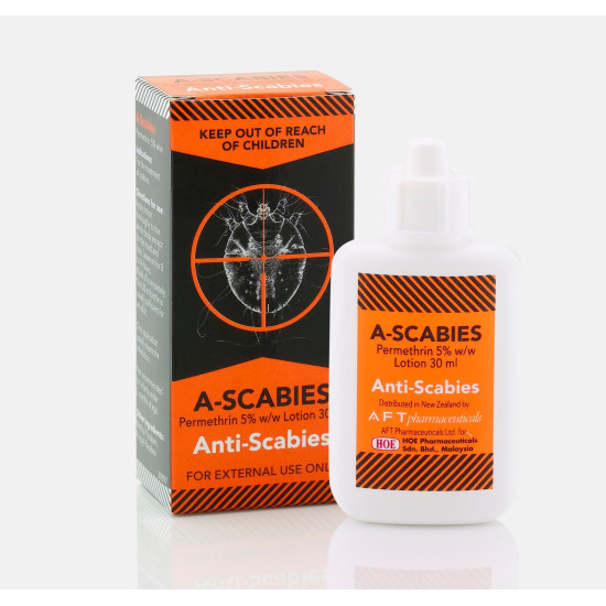 A-Scabies Permethrin Lotion