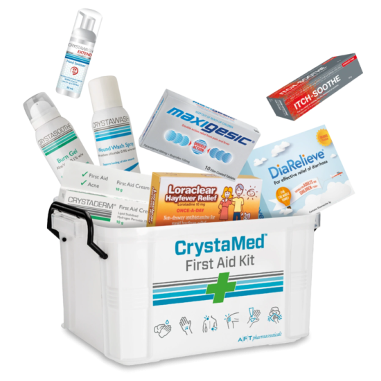 CrystaMed First Aid Kit