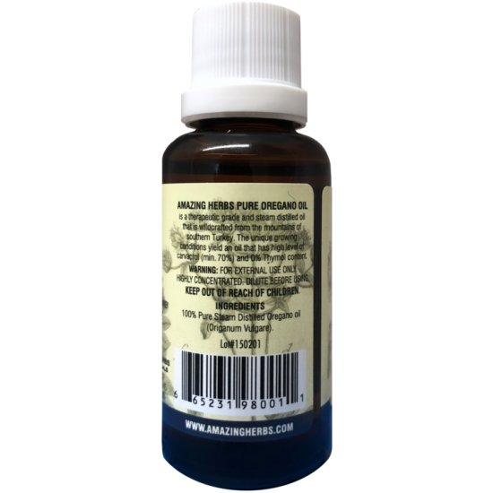 Amazing Herbs Oregano Pure Essential Oil 30ml