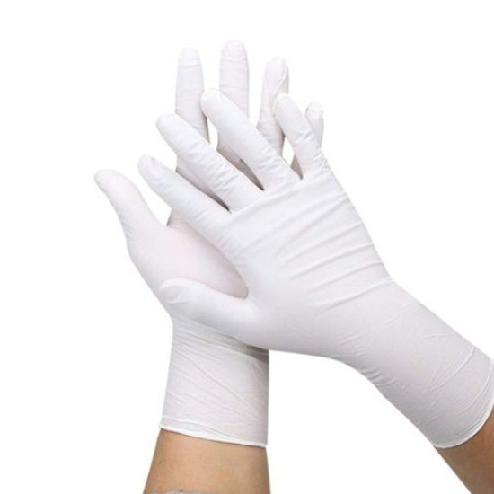 Elite Vinyl Gloves - Medium Size, Clear, Powder Free, Latex Free