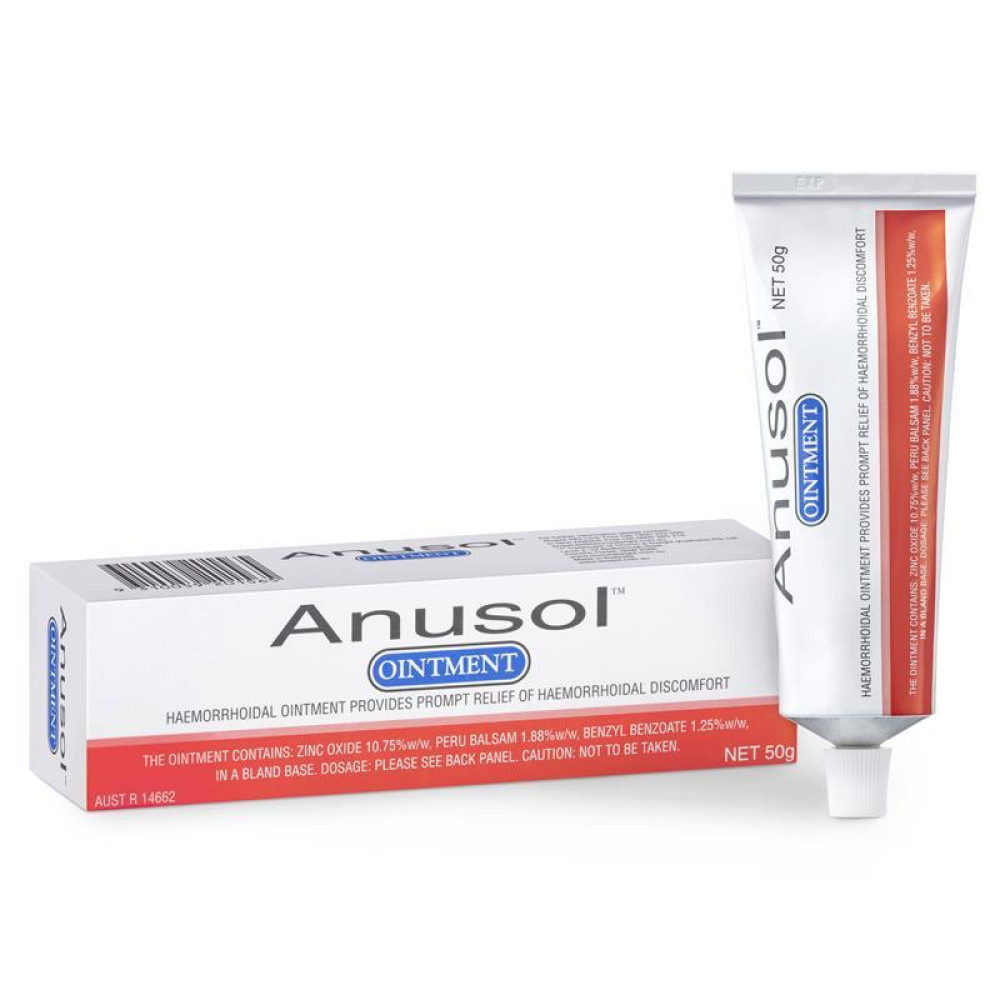 Anusol Haemorrhoid Ointment 50g Healthporter