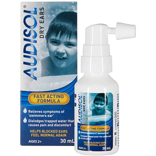 Audisol Dry Ear for Swimmer's Ear