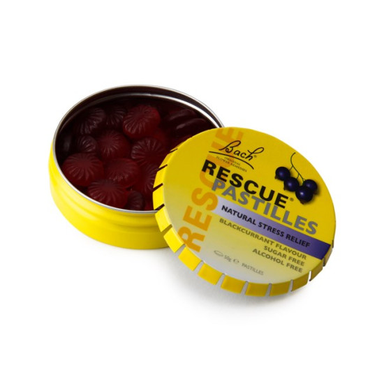 Bach Rescue Remedy Pastilles Blackcurrant Flavour