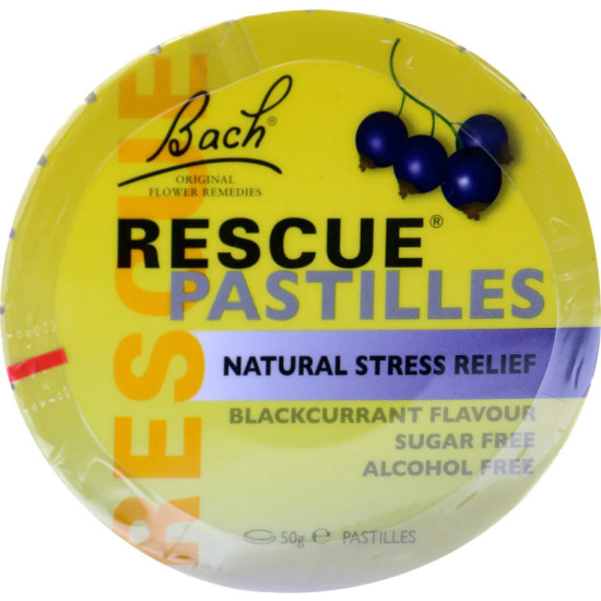 Bach Rescue Remedy Pastilles Blackcurrant Flavour