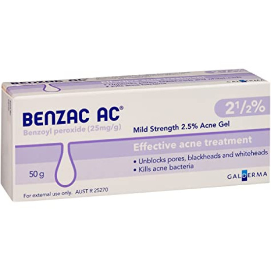 Benzac AC Gel 2.5%