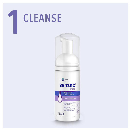 Benzac Daily Facial Foam Cleanser