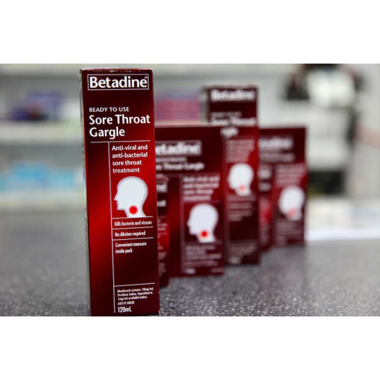 Betadine Sore Throat Gargle - Ready To Use