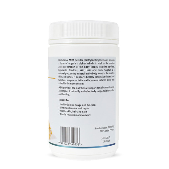 Bio Balance MSM Powder 500g