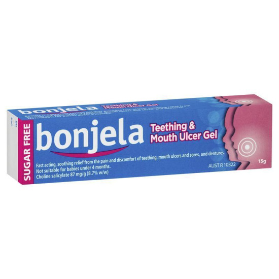 Bonjela Teething & Mouth Ulcer Gel 15g