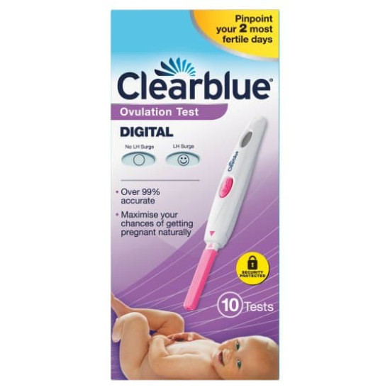 Clearblue Digital Ovulation Test 10 Tests