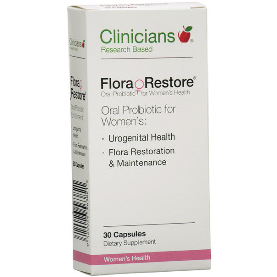 Clinicians Flora Restore 30 Capsules 