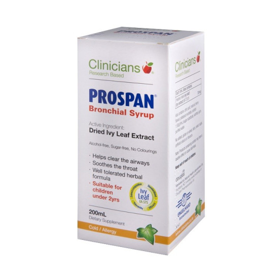 Clinicians Prospan Bronchial Syrup 200ml