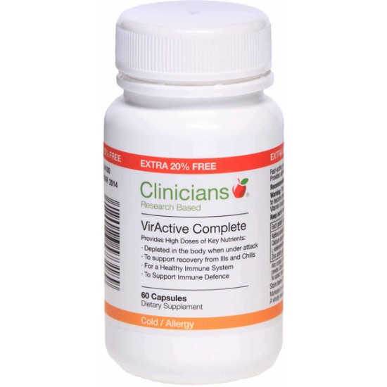 Clinicians Viractive Complete 60 Capsules 