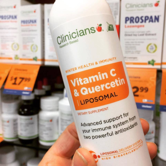 Vitamin C & Quercetin Liposomal - Super Immune Boosters