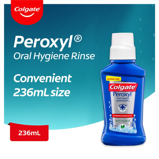 Colgate Peroxyl Oral Cleanser Mouth Rinse