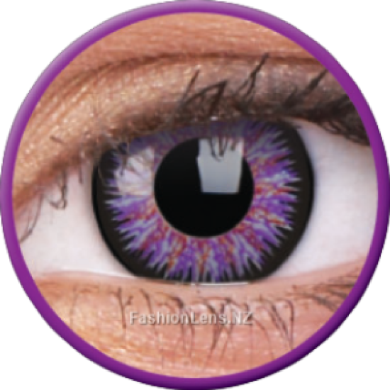 ColourVue Colour Contact Lens Glamour Violet