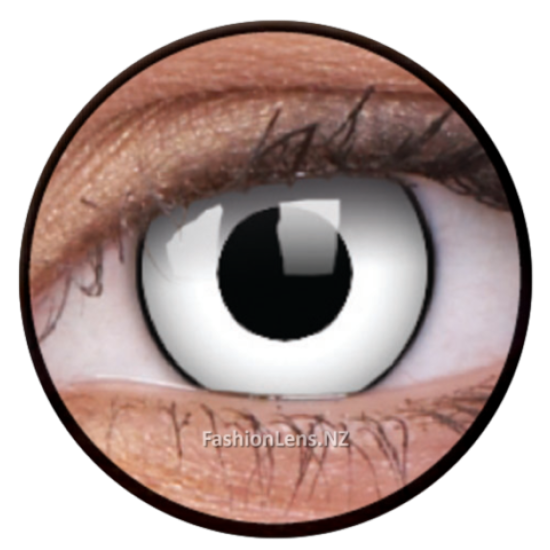 ColourVue Crazy Contact Lens White Zombie