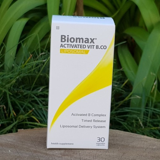 Coyne Healthcare Biomax Activated B Complex Liposomal 30 Vege Capsules