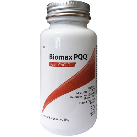 Coyne Healthcare Biomax PQQ with CoQ10 Complex 300mg 30 Vege Capsules