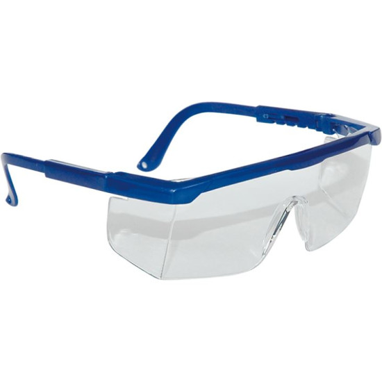 Lab Safety Protective Spectacles Goggles Covid Eye Protection Blue Colour