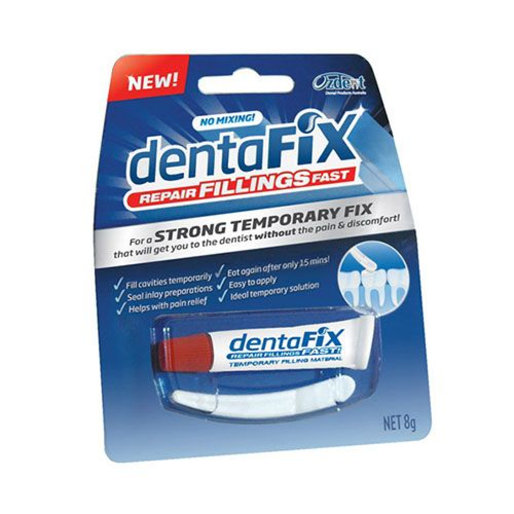 Dentafix Temporary Filling Repair 8g HealthPorter NZ