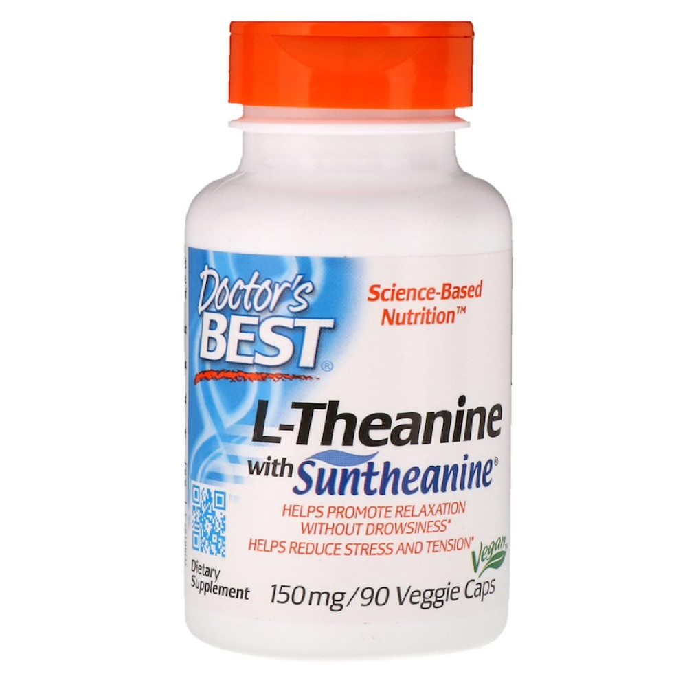 L Theanine Doctors Best L Theanine With Suntheanine 150mg