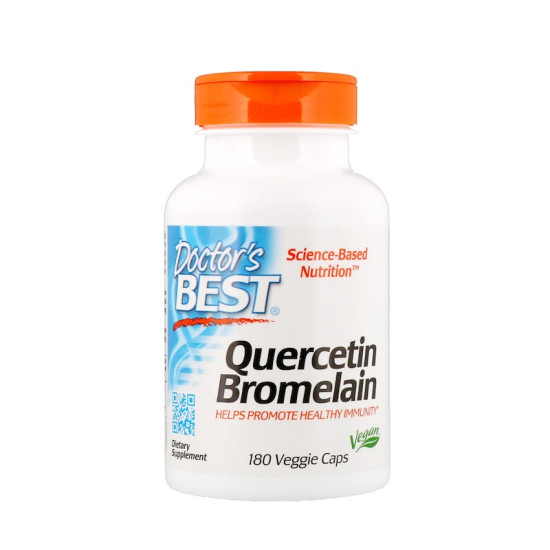 Doctor's Best Quercetin Bromelain 180 Capsules