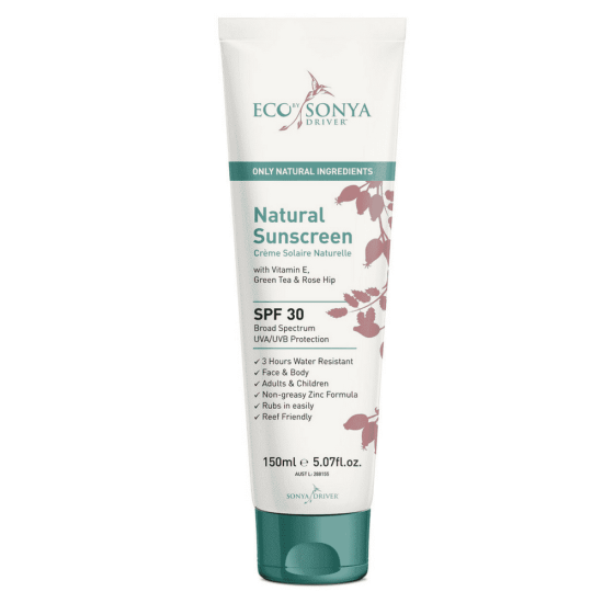 Eco by Sonya Driver Natural Rosehip Sunscreen SPF30 150ml