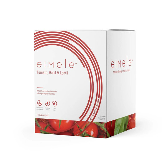 Eimele Tomato Basil & Lentil Soup 7 x 60g Sachets