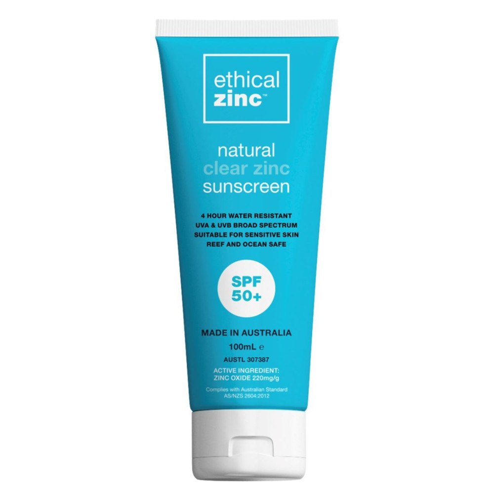 Ethical Zinc Natural Clear Zinc Sunscreen | HealthPorter NZ