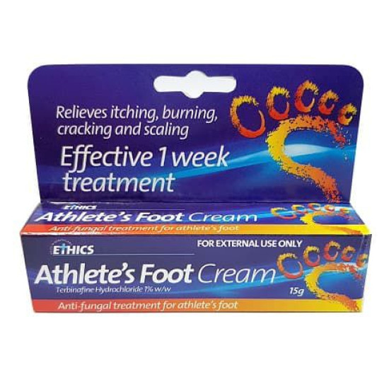 Ethics Athlete’s Foot Antifungal Cream 15g