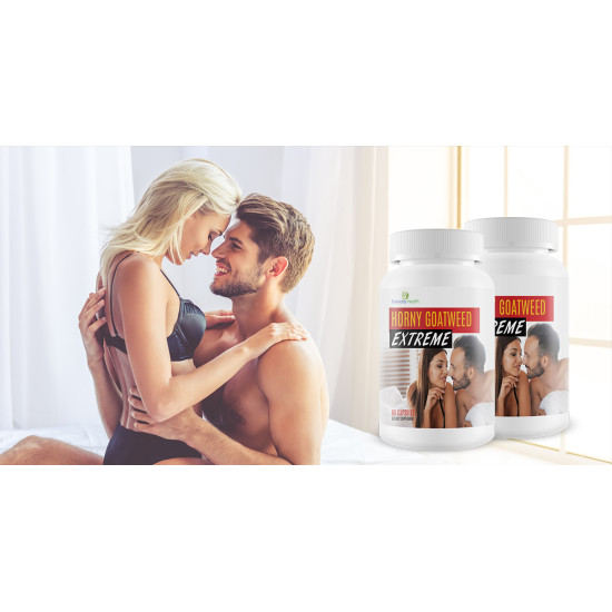 Everyday Health Horny Goat Weed Extreme Aphrodisiac Support 60 Capsules