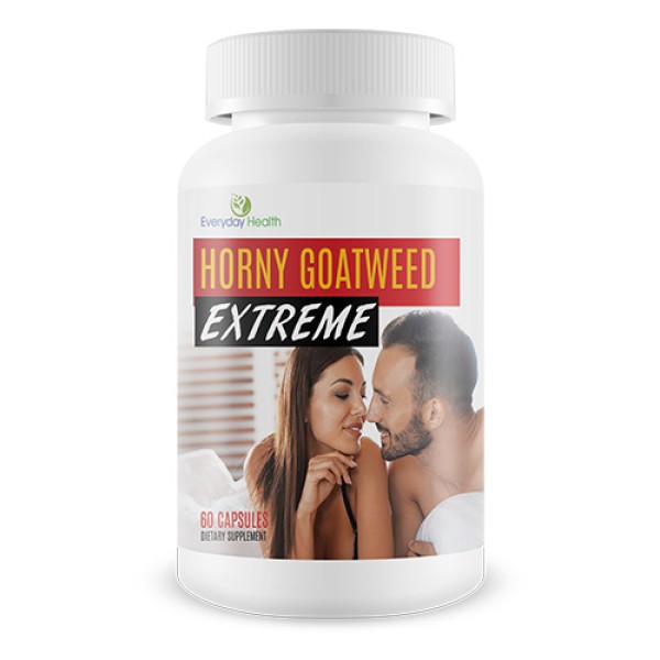 Everyday Health Horny Goat Weed Extreme Aphrodisiac Support 60 Capsules