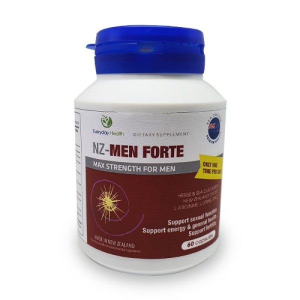 Everyday Health NZ-Men Forte Max Strength For Men 60 Capsules