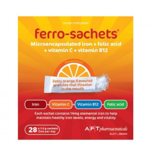 Ferro-Sachets Liposomal Iron 28x1.5g Sachets