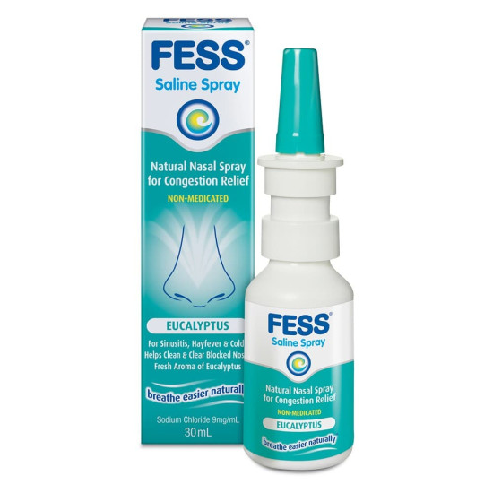 Fess Eucalyptus Nasal Saline Spray 30ml