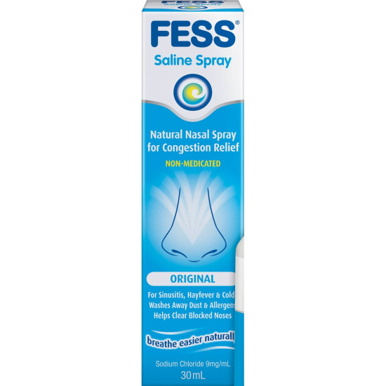 Fess Original Nasal Saline Spray 30ml