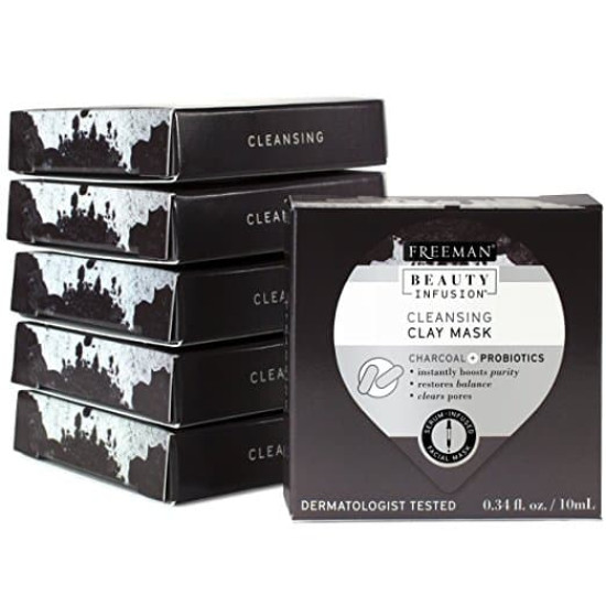 Freeman Beauty Infusion Charcoal Mask Pod 10ml