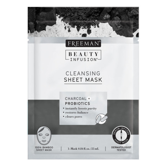 Freeman Beauty Infusion Charcoal Sheet Mask