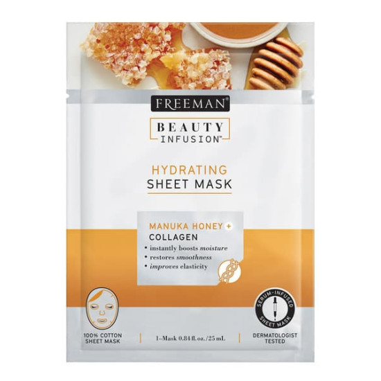 Freeman Beauty Infusion Honey + Collagen Sheet Mask