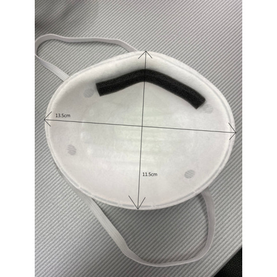 Particulate Respirator N95 Face Masks - Niosh Approved