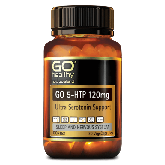 GO Healthy GO 5HTP 120mg 30 Capsules 