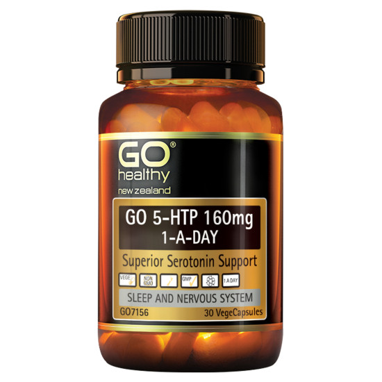 GO Healthy GO 5HTP 160mg 1-A-Day 30 Capsules