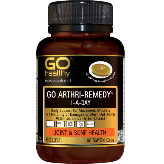 GO Healthy GO Arthri Remedy 1-A-Day 60 Capsules