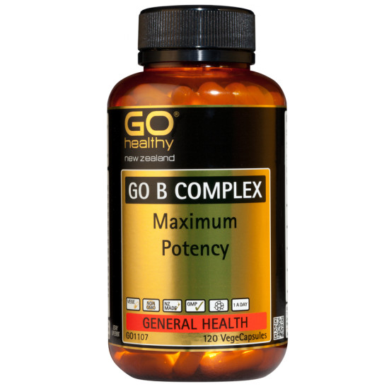 GO Healthy GO B Complex 120 Capsules