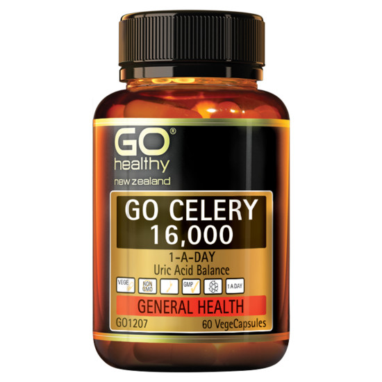 GO Healthy GO Celery 16000mg 60 Capsules 