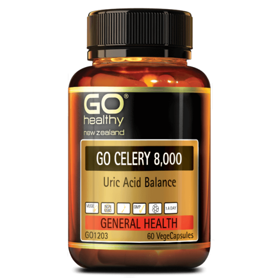 GO Healthy GO Celery 8000mg 60 Capsules