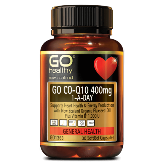 GO Healthy GO CoQ10 400mg 30 Capsules