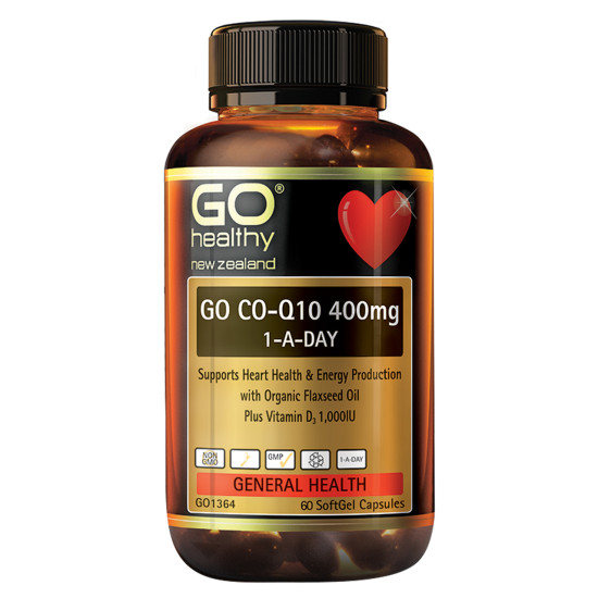 GO Healthy GO CoQ10 400mg 60 Capsules