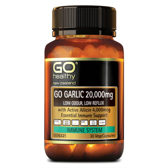 GO Healthy GO Garlic 20000mg 30 Capsules 